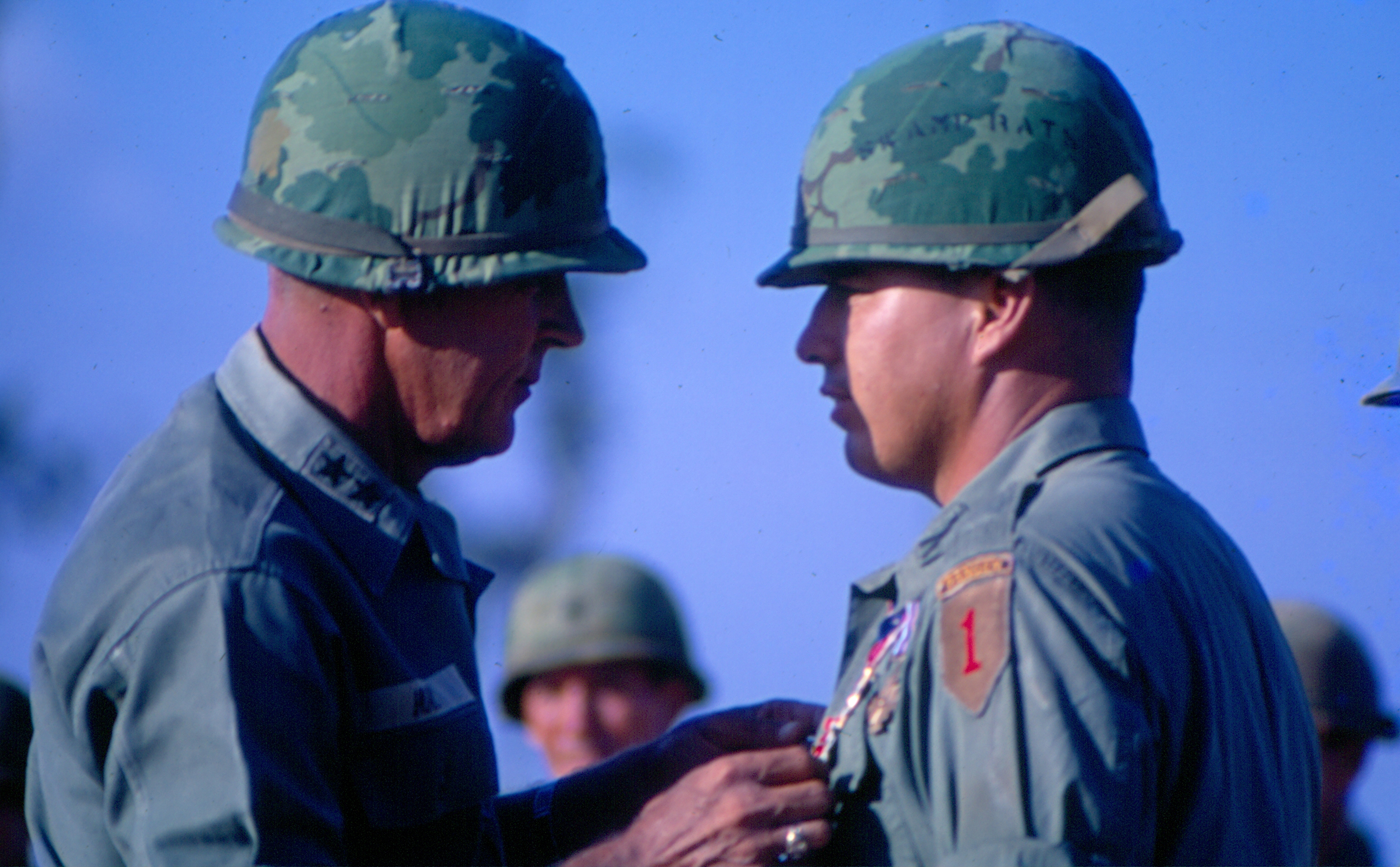 Gen. Hay and then Lt. Col. Richard Cavazos Vietnam