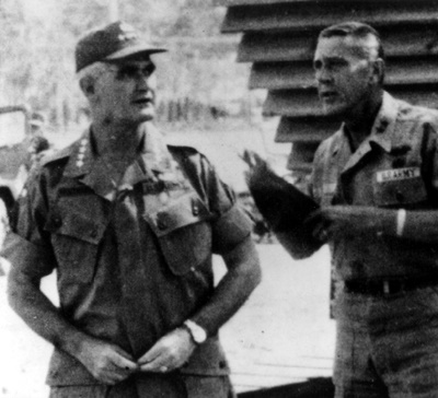 PICTURE: General Wastmoreland and General Hay